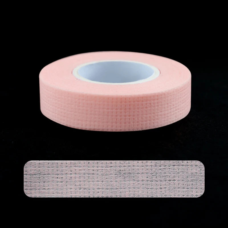 GLAMLASH 5PCS Transparent Medical PE False Eyelash Extensions Tape Double Eyelid Sticker Non-woven Fake Lash Eyeliner Tapes