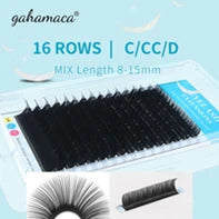 GLAMLASH 5PCS Transparent Medical PE False Eyelash Extensions Tape Double Eyelid Sticker Non-woven Fake Lash Eyeliner Tapes