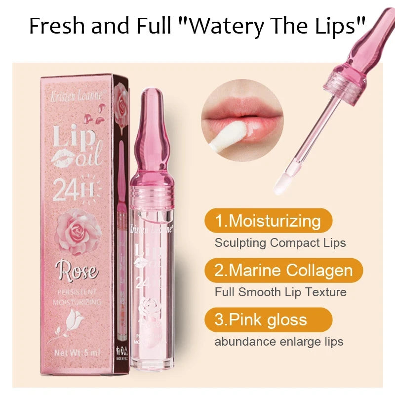 Lip Plump Serum Increase Lips Elasticity Instant Volumising Essential Oil Reduce Fine Lines Moisturizing Nourish Sexy Lip Care