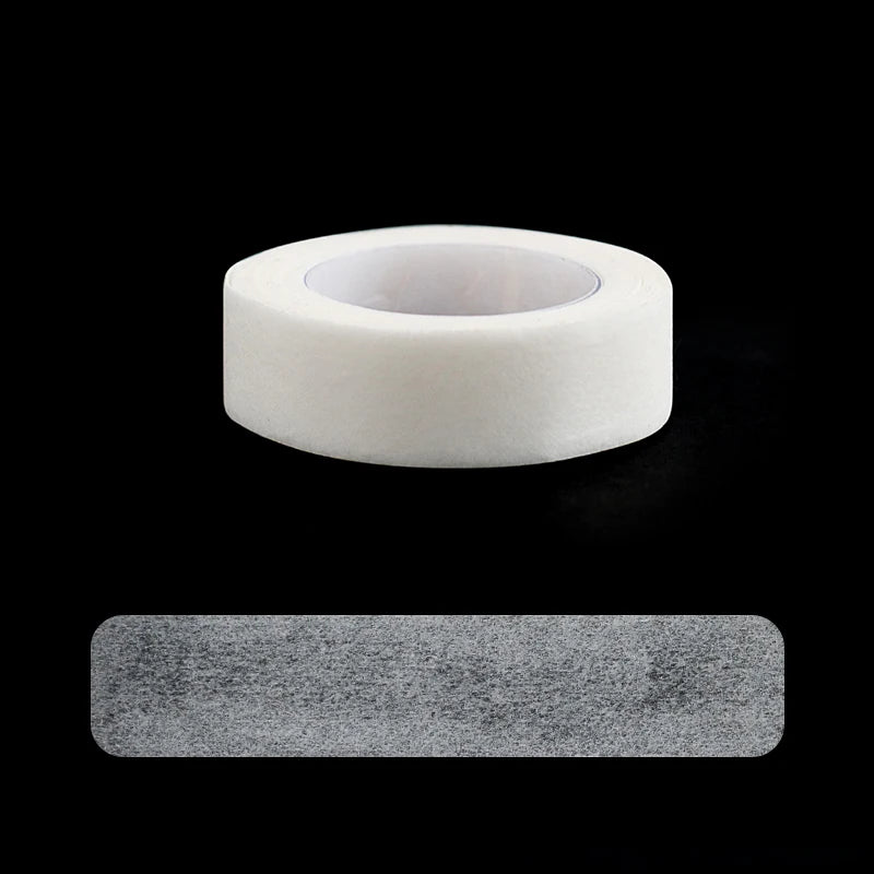 GLAMLASH 5PCS Transparent Medical PE False Eyelash Extensions Tape Double Eyelid Sticker Non-woven Fake Lash Eyeliner Tapes