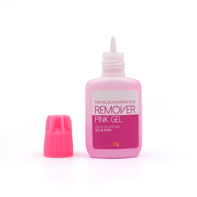 1pcs 15g Korea SKY Pink/Clear Gel Remover For Eyelash and Eyebrow Extensions Glue Removal Lashes Adhesive Liquid Remover