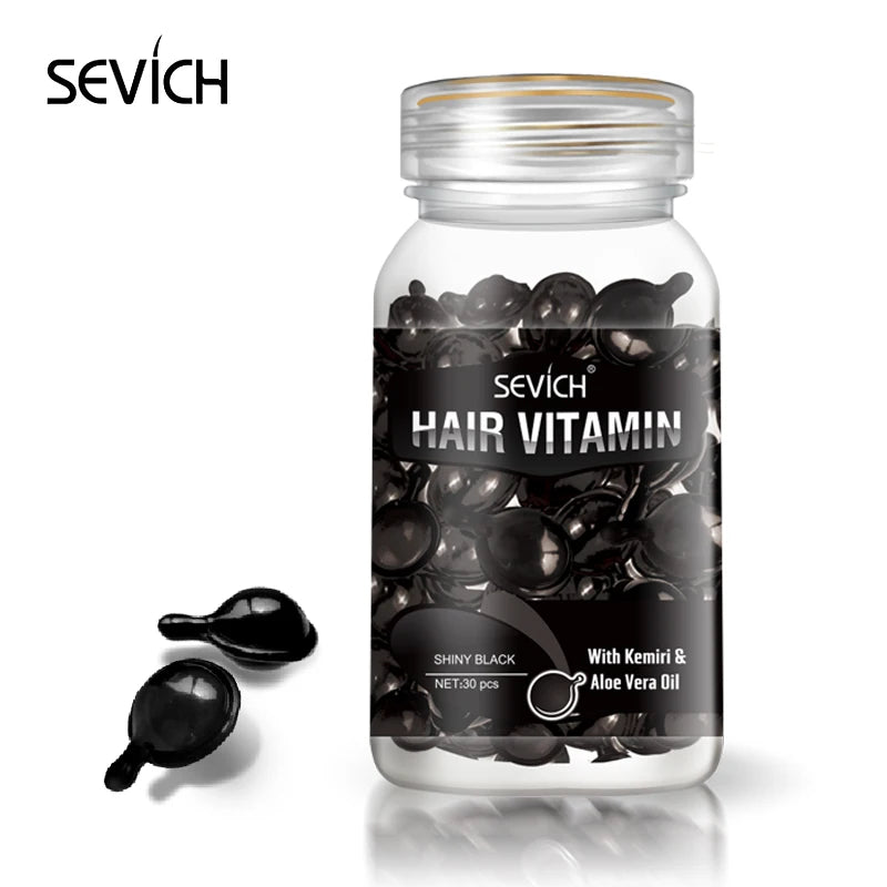 Sevich Mix Hair Vitamin Capsule Hair Treatment Oil Repair Damaged Smooth Hair Care Serum Nourishing Keratin Complex Oil