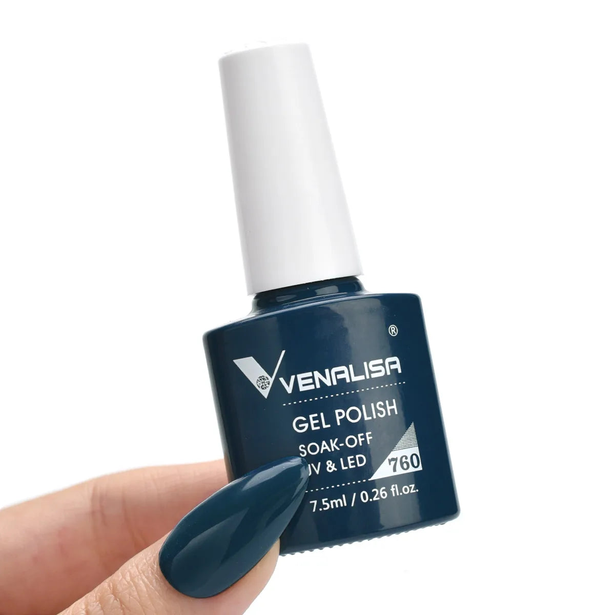 VENALISA Nail Gel Polish Semi Permanent Gellack Nail Art Salon 120 Color Glitter 7.5ml Soak off Organic UV LED Nail Gel Varnish