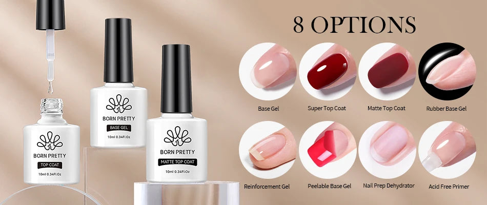 BORN PRETTY 10g Nail Rhinestone Adhesive Glue For Stick The Drill Tranparent Nail Glue Soak Off UV LED Nail Art Gel Varnish