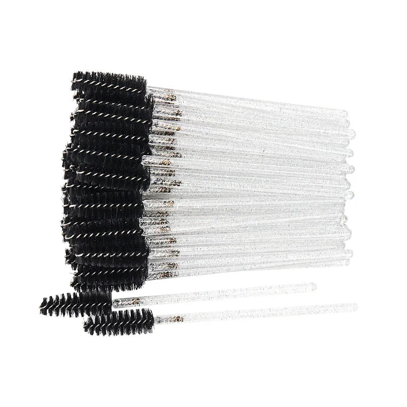 100 Pcs Disposable Eyelash Mascara Brushes for Eye Lashes Extension Eyebrow and Makeup Wholesale of Makeup Tools