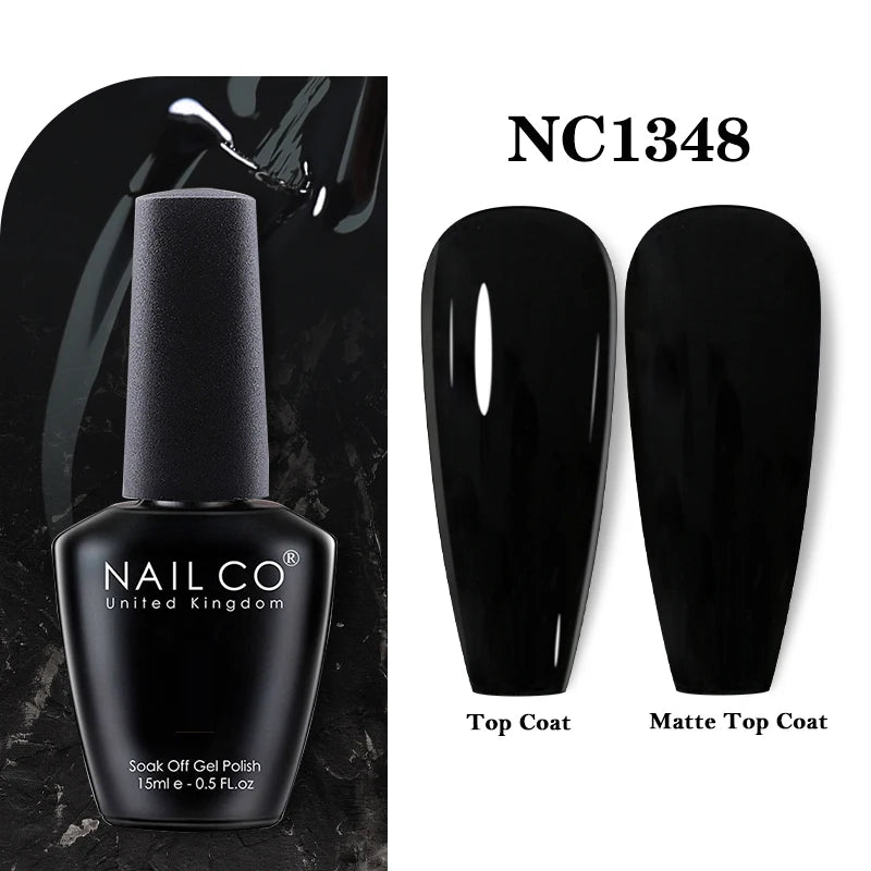 NAILCO 283Colors Gel Nail Polish Top Base Vernis Semi Permanent UV Gel Varnish Nails Art Varnish Hybrid Manicure