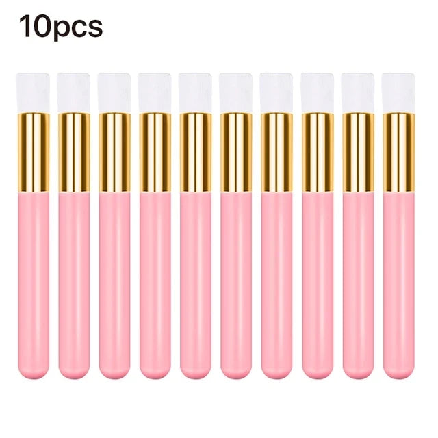 10/30/50pcs Eyelash Cleaning Brush Lash Shampoo Brush for Eyelash Extensions Peel Off Nose Pore Blackhead Remover Makeup Tools