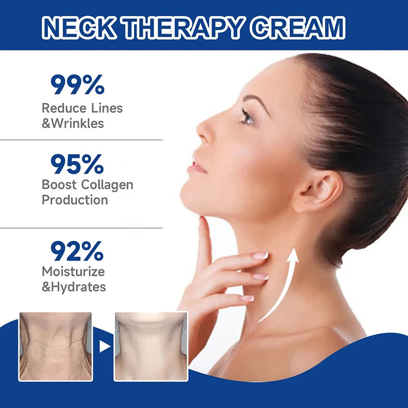 Collagen Neck Cream Anti-aging Tightening Lifting Whitening Moisturizing For Neck Double Chin Reduce Fine Line Skin Care Product