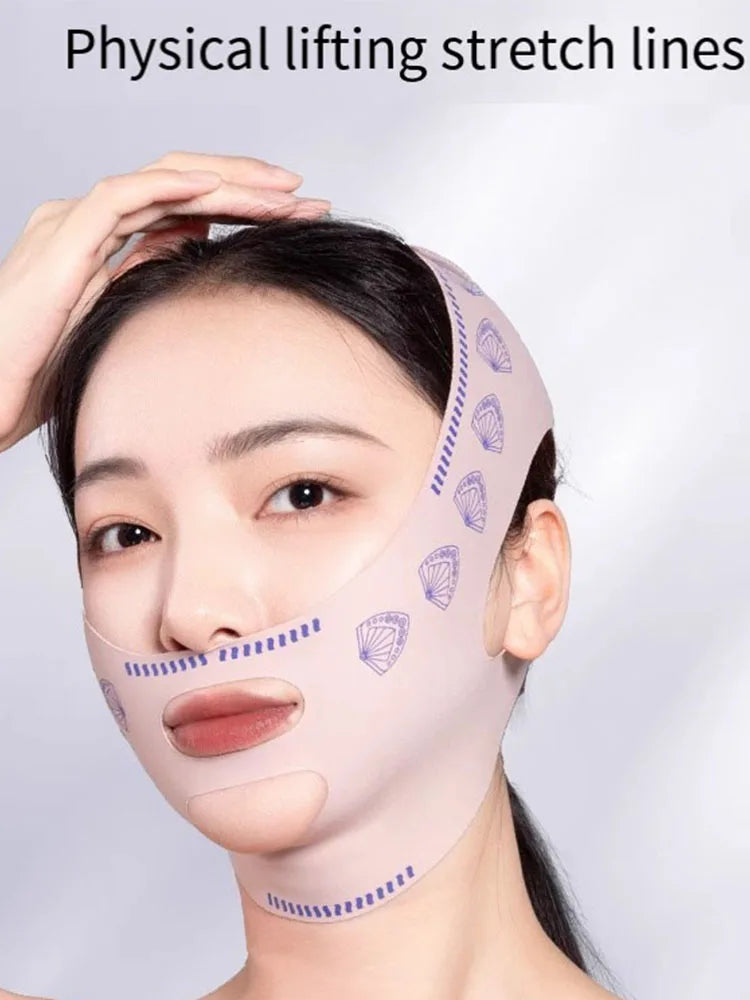 V-Line Face Shaper Face Slimming Bandage Facial Massage Strap Chin Cheek Lift Up Belt Lifting Mask Skin Care Women Beauty Tools