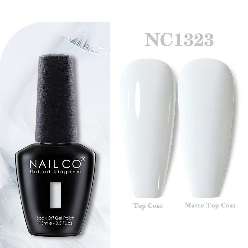 NAILCO 283Colors Gel Nail Polish Top Base Vernis Semi Permanent UV Gel Varnish Nails Art Varnish Hybrid Manicure