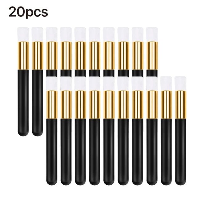 10/30/50pcs Eyelash Cleaning Brush Lash Shampoo Brush for Eyelash Extensions Peel Off Nose Pore Blackhead Remover Makeup Tools