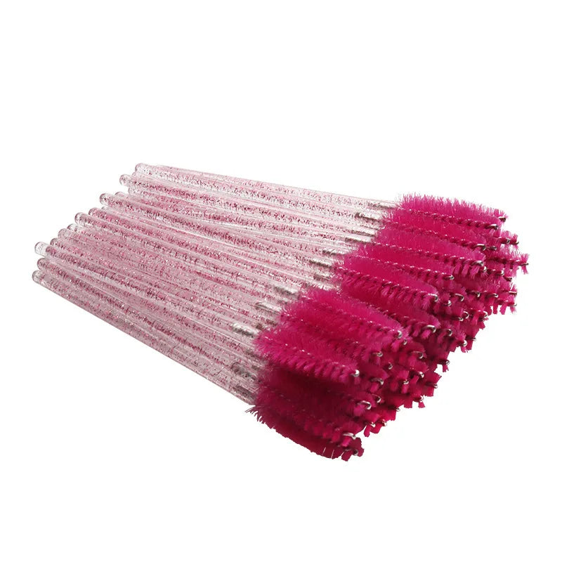 100 Pcs Disposable Eyelash Mascara Brushes for Eye Lashes Extension Eyebrow and Makeup Wholesale of Makeup Tools