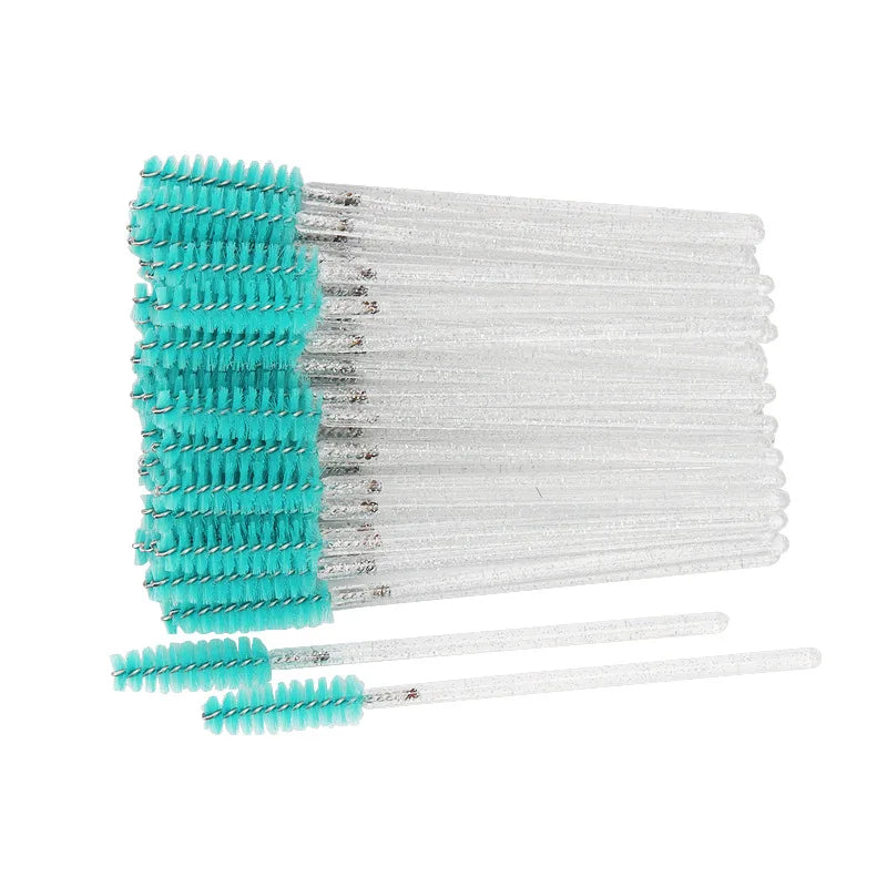 100 Pcs Disposable Eyelash Mascara Brushes for Eye Lashes Extension Eyebrow and Makeup Wholesale of Makeup Tools