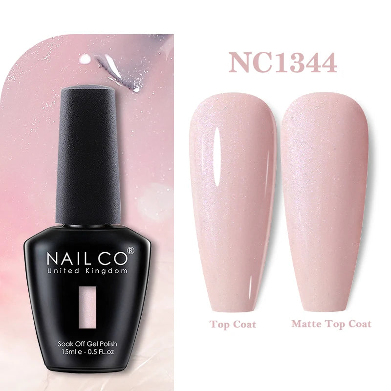 NAILCO 283Colors Gel Nail Polish Top Base Vernis Semi Permanent UV Gel Varnish Nails Art Varnish Hybrid Manicure