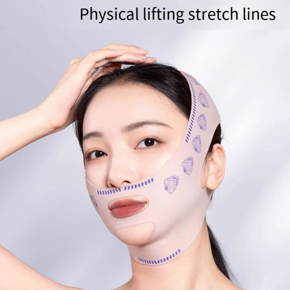 V-Line Face Shaper Face Slimming Bandage Facial Massage Strap Chin Cheek Lift Up Belt Lifting Mask Skin Care Women Beauty Tools