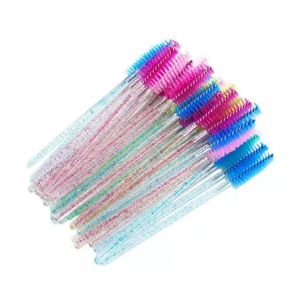 100 Pcs Disposable Eyelash Mascara Brushes for Eye Lashes Extension Eyebrow and Makeup Wholesale of Makeup Tools