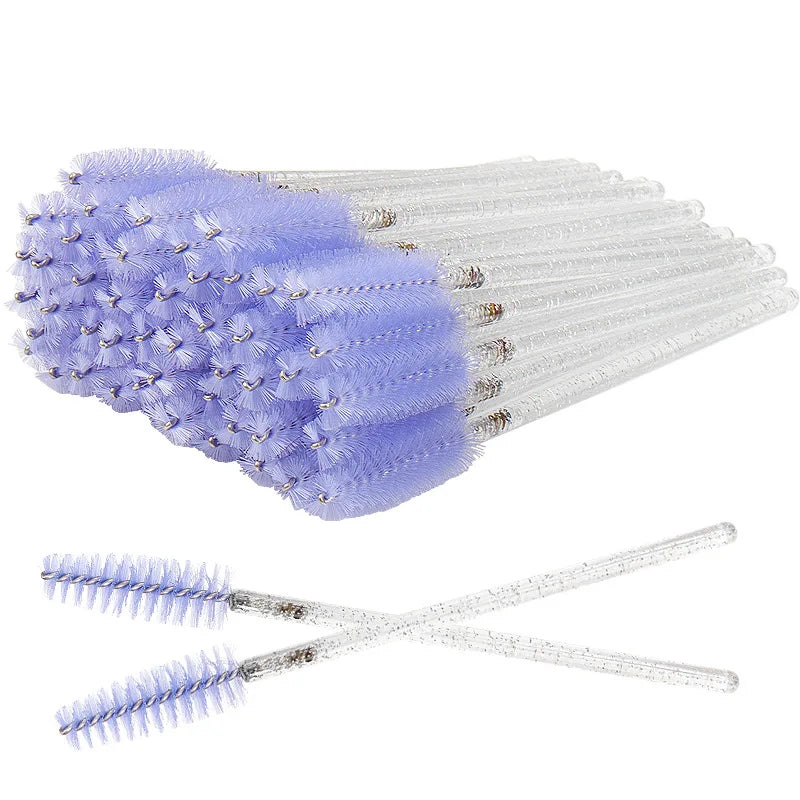 100 Pcs Disposable Eyelash Mascara Brushes for Eye Lashes Extension Eyebrow and Makeup Wholesale of Makeup Tools