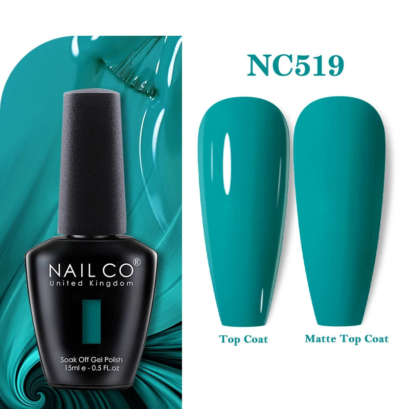 NAILCO 283Colors Gel Nail Polish Top Base Vernis Semi Permanent UV Gel Varnish Nails Art Varnish Hybrid Manicure