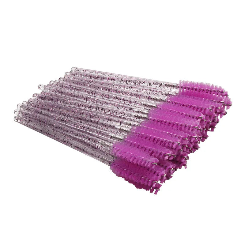 100 Pcs Disposable Eyelash Mascara Brushes for Eye Lashes Extension Eyebrow and Makeup Wholesale of Makeup Tools