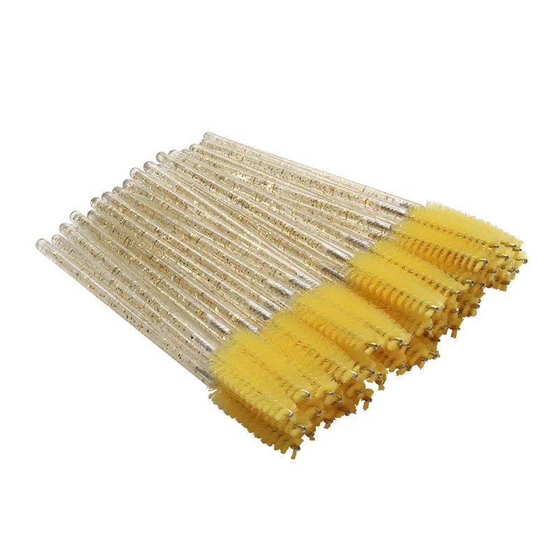 100 Pcs Disposable Eyelash Mascara Brushes for Eye Lashes Extension Eyebrow and Makeup Wholesale of Makeup Tools