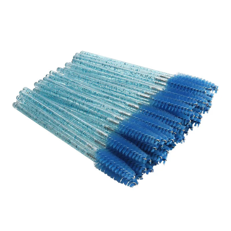 100 Pcs Disposable Eyelash Mascara Brushes for Eye Lashes Extension Eyebrow and Makeup Wholesale of Makeup Tools