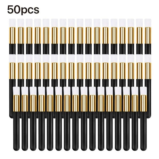 10/30/50pcs Eyelash Cleaning Brush Lash Shampoo Brush for Eyelash Extensions Peel Off Nose Pore Blackhead Remover Makeup Tools